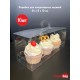 Коробка на 3 капкейка